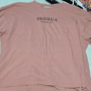 Brooklyn Cloth Originals Short Sleeve Tee in Dusty Pink